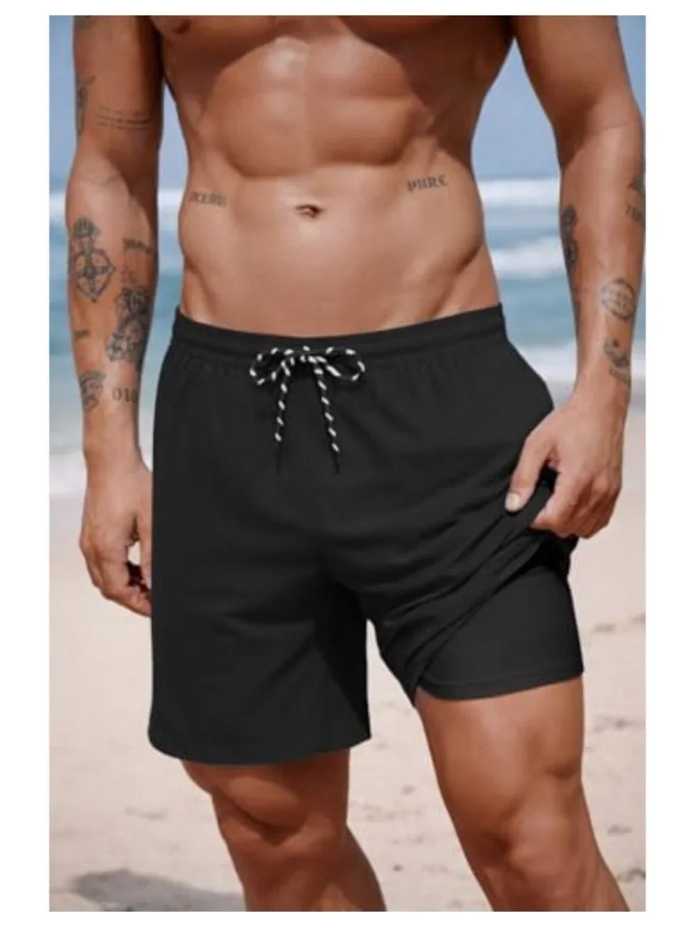Men's 2 in 1 Quick Dry Swim Trunks 7